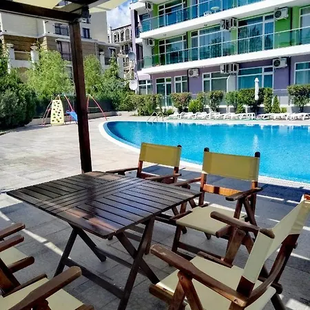 Studio In Apartcomplex Solmarine 公寓式酒店 阳光海滩