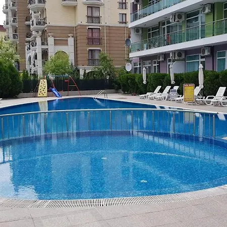 Lägenhetshotell Studio In Apartcomplex Solmarine Slăntjev Brjag